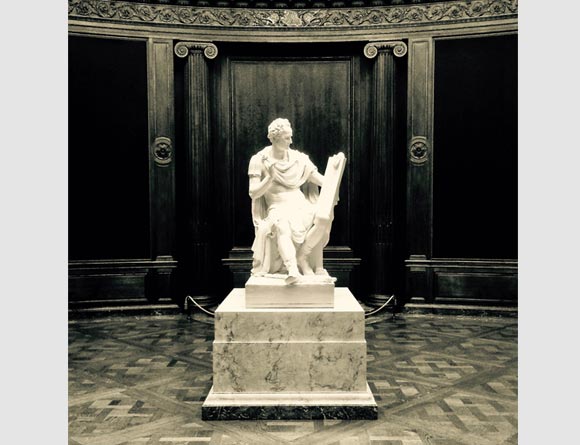 Antonio Canova, modello in gesso del ” Ritratto di George Washington” . Possagno, Gypsotheca e Museo Antonio Canova (in mostra presso The Frick Collection)