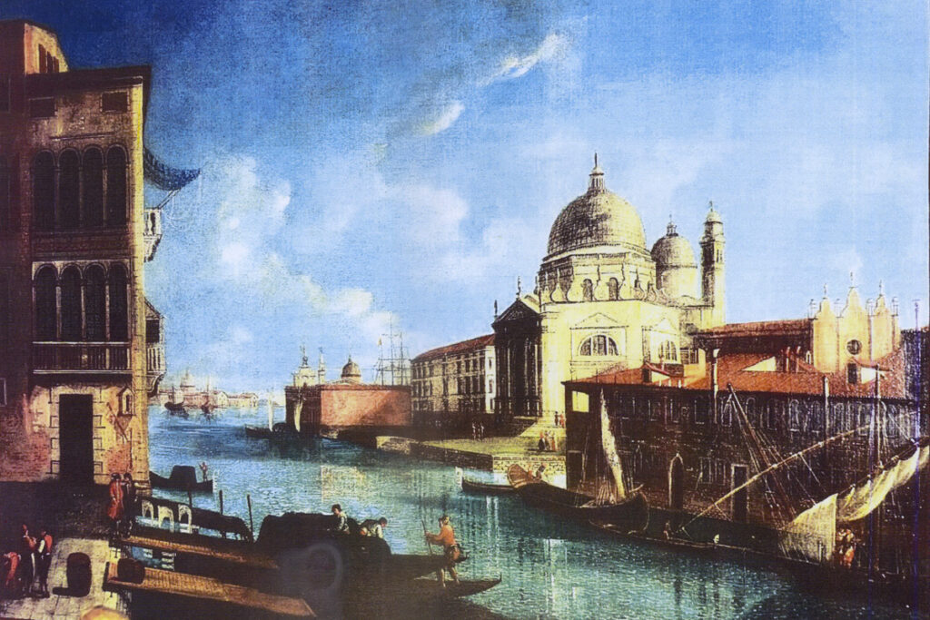 Francesco Tironi (1745-1797) ” Veduta Canal Grande”  Olio su tela di cm 61x85  Trafugato da un'abitazione privata - Cremona (CR) il 6 aprile 2019