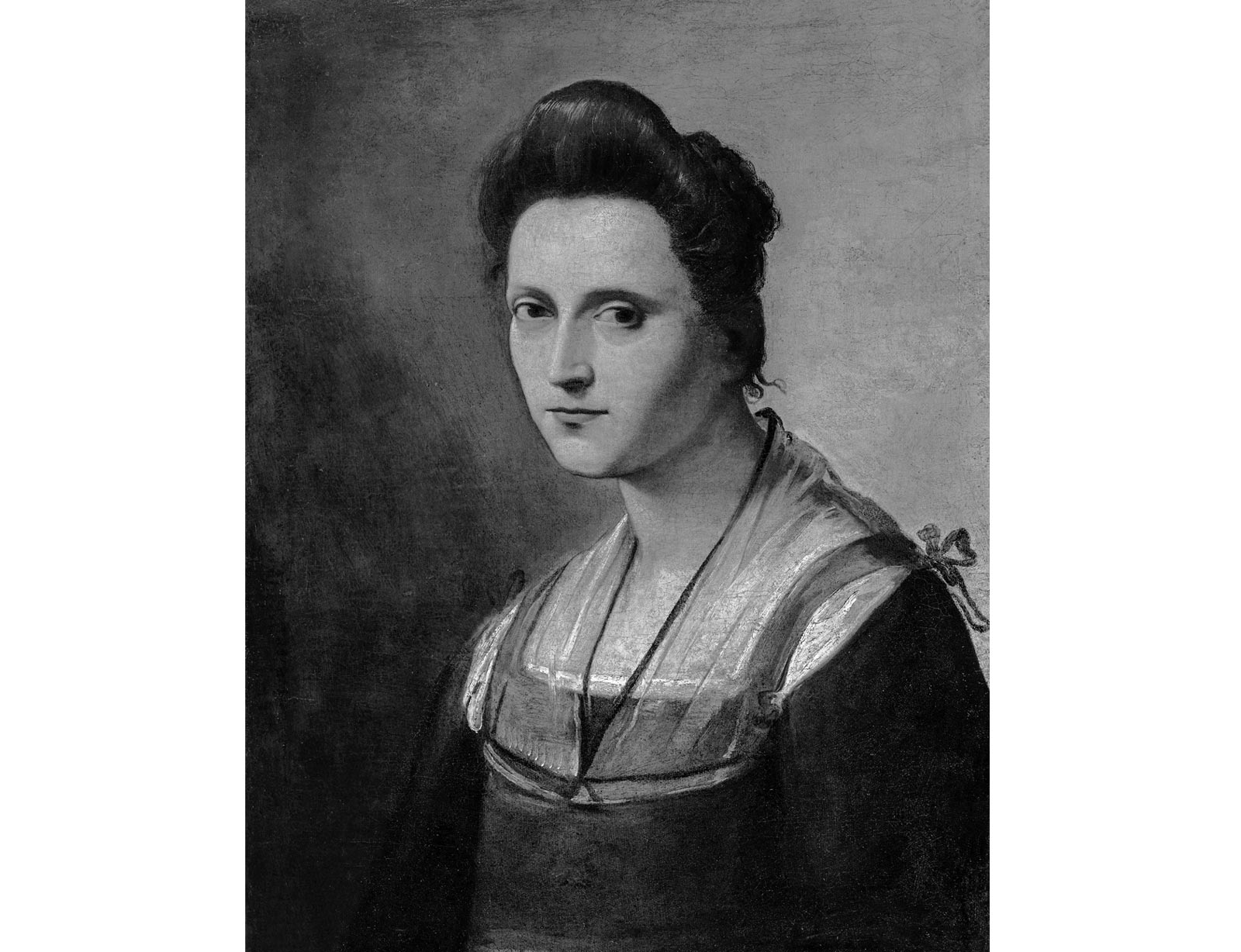 Andrea Commodi (Firenze, 1560 –1638), “Ritratto di giovane donna”. Olio su tela, cm 65,6 x 51,5.