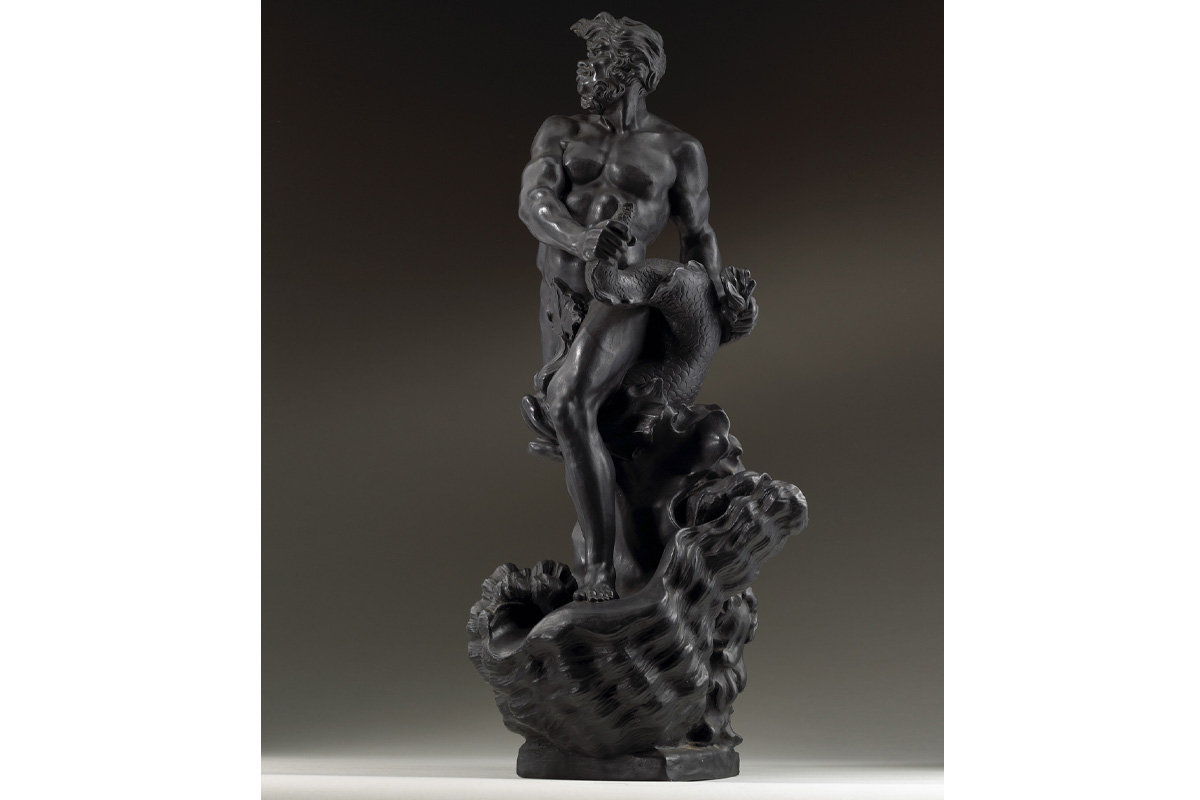 Tomasso, Tritone, Wedgewood & Better dal modello di Gian Lorenzo Bernini, Staffordshire, 1770-76