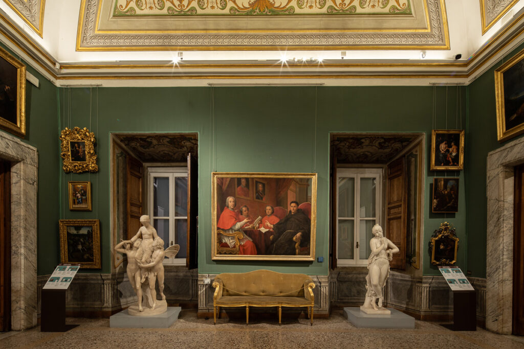Roma, Galleria Corsini, una sala della mostra © Alberto Novelli.