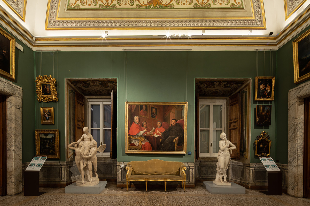 Roma, Galleria Corsini, una sala della mostra © Alberto Novelli.